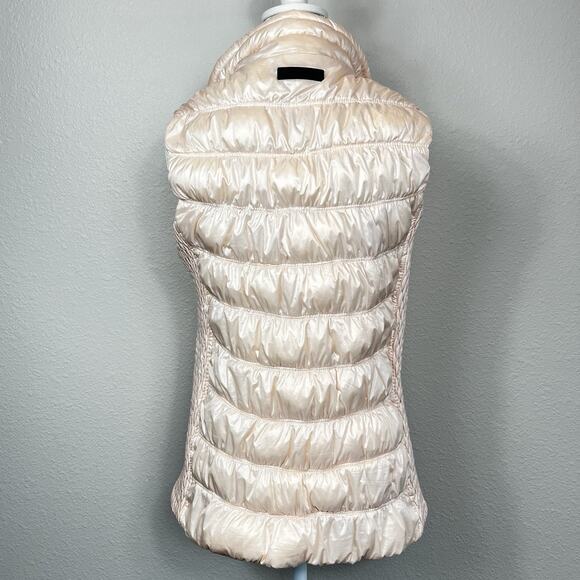 Calvin Klein Performance Women’s Down Filled Quilted Vest Blush Pink Medium Zip - Picture 3 of 10